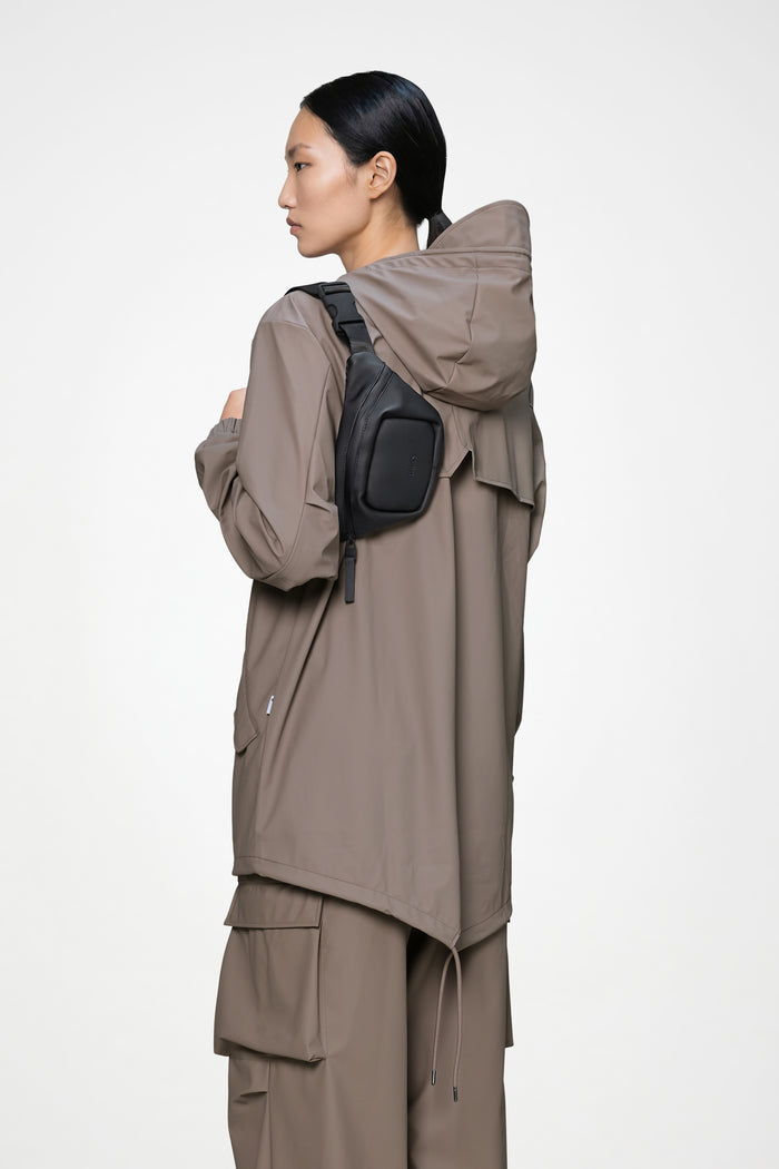 RAINS Bum Bag Micro Black 1L H13 x D5.50 x W24 cm Bum bag