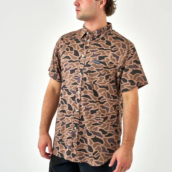 Burlebo Performance Button Up - pick color
