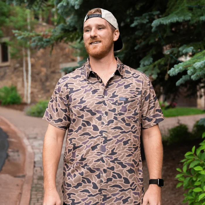 Burlebo Performance Button Up - pick color