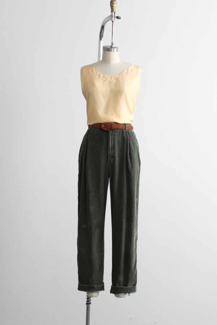 butter silk tank