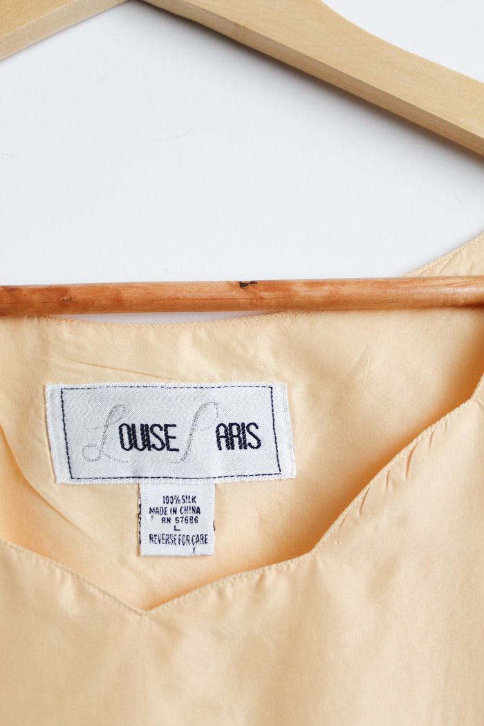 butter silk tank