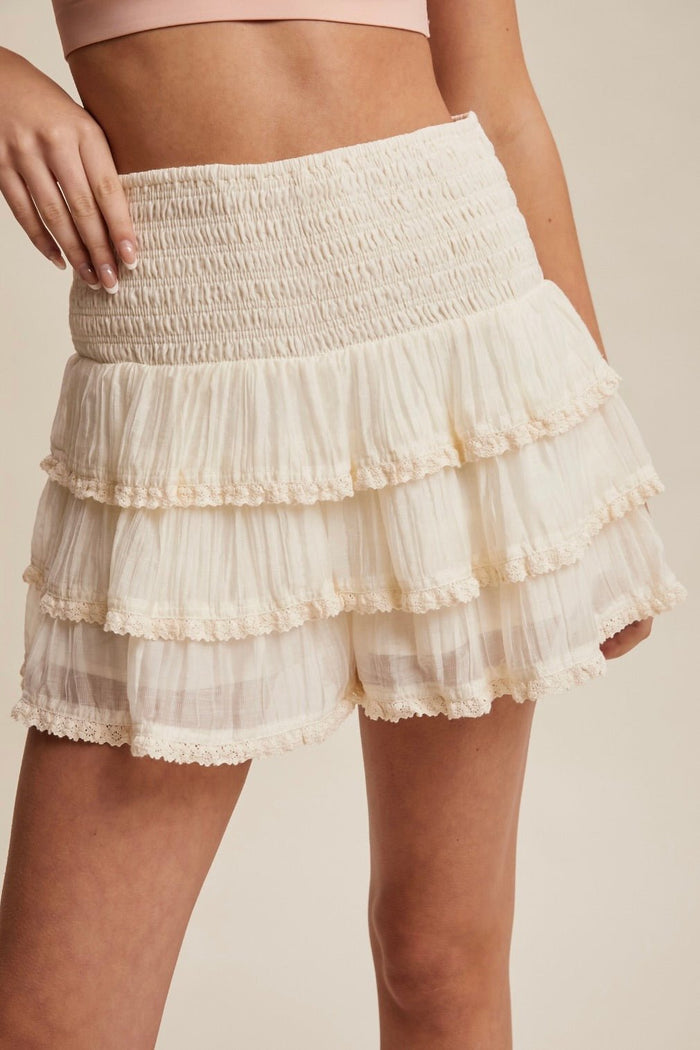 Canyon Cutie Tiered Shorts