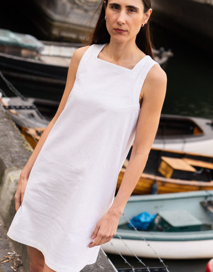 Capri Dress Sewing Pattern, Puff & Pencil
