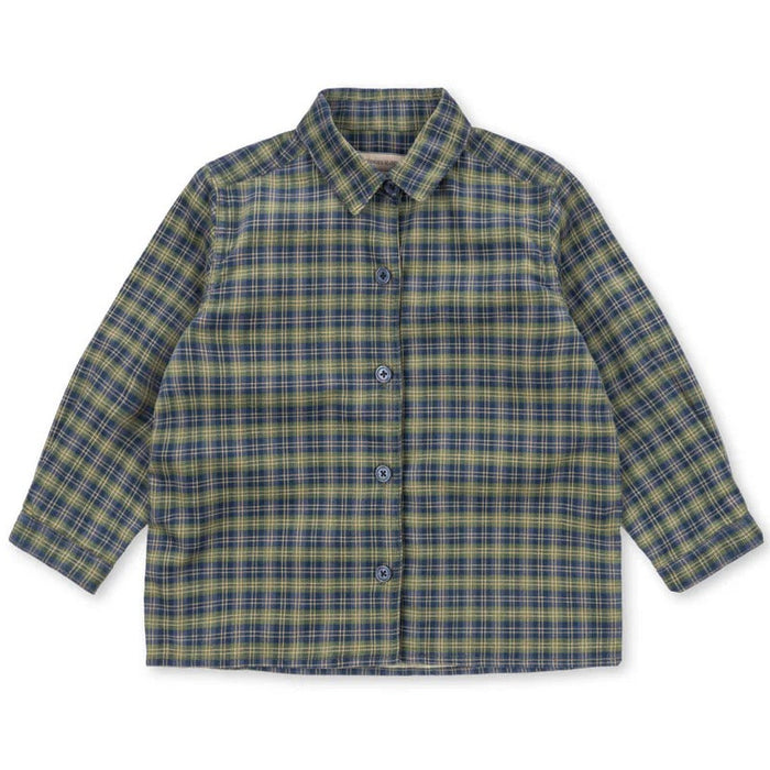 Cara LS Shirt Laurel Blue Check