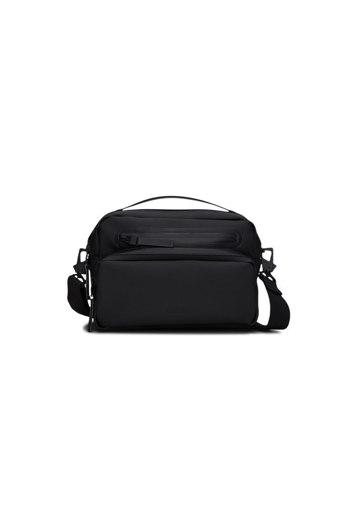 RAINS Cargo Box Bag Black 4L H18 x D8 x W25 cm Crossbody