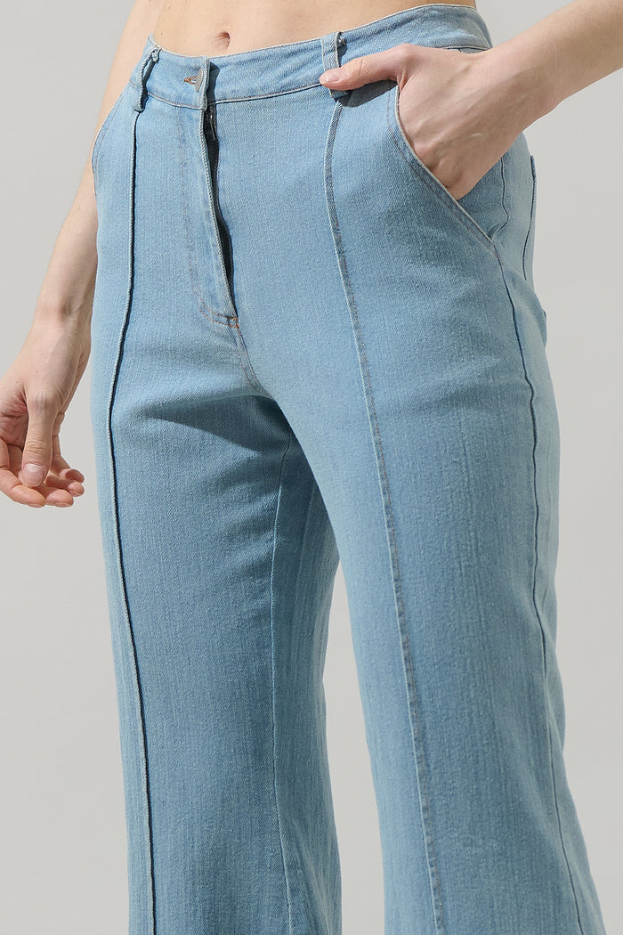 Carlie Flare Denim Pants