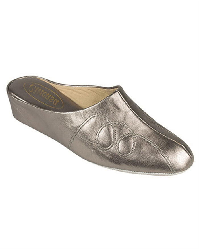 Cassa Slipper - Pewter - Image 2 - The Classic Boutique
