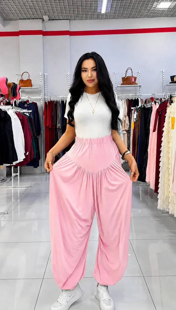 CH - 6069 - Grace Drape Trousers | Saimwear