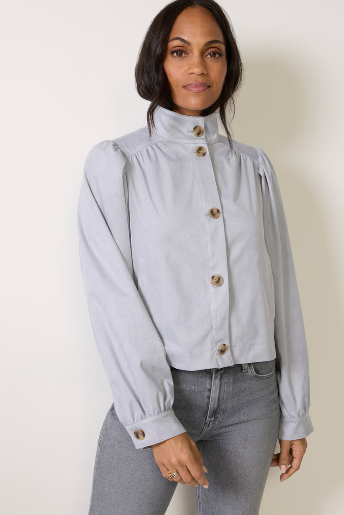 Charlotte Suede Jacket