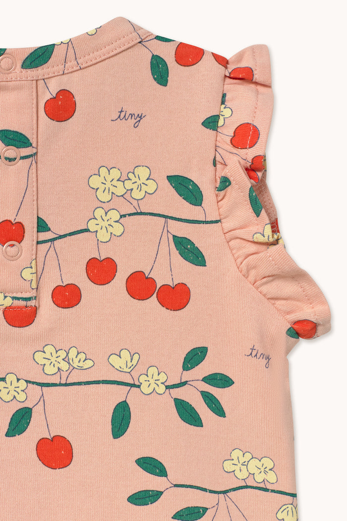 TINYCOTTONS Cherry Trees Frill Tee Wild Rose, BEIRUT-UAE-JORDAN
