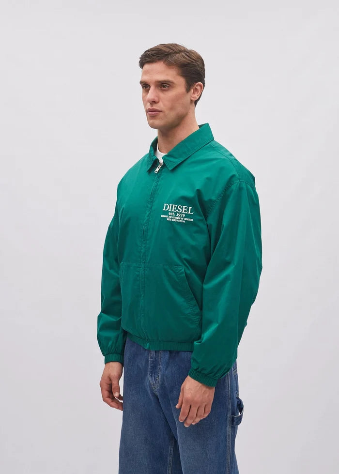 Chester Full Zip Woodland Green