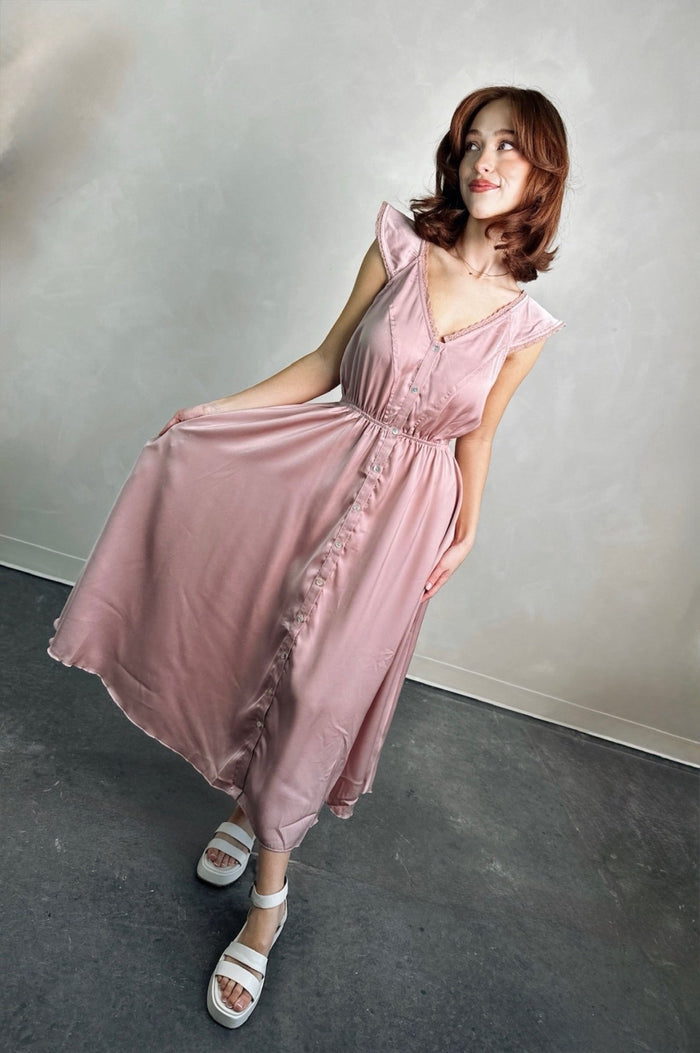 City Crush Satin Dress