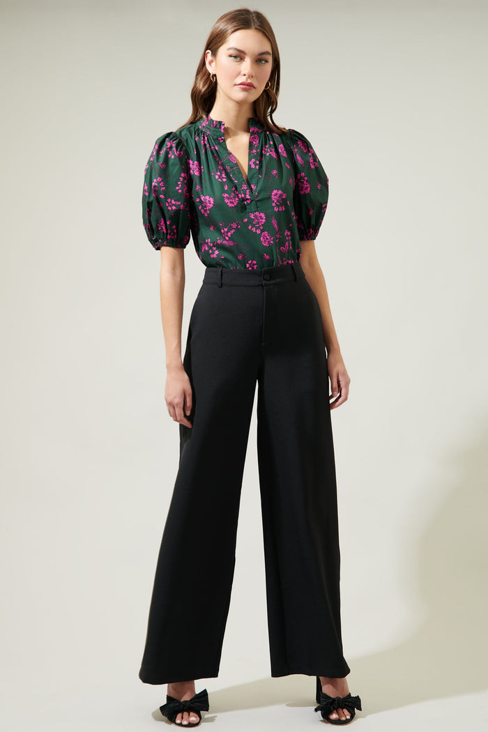 Close to You Split Neck Top