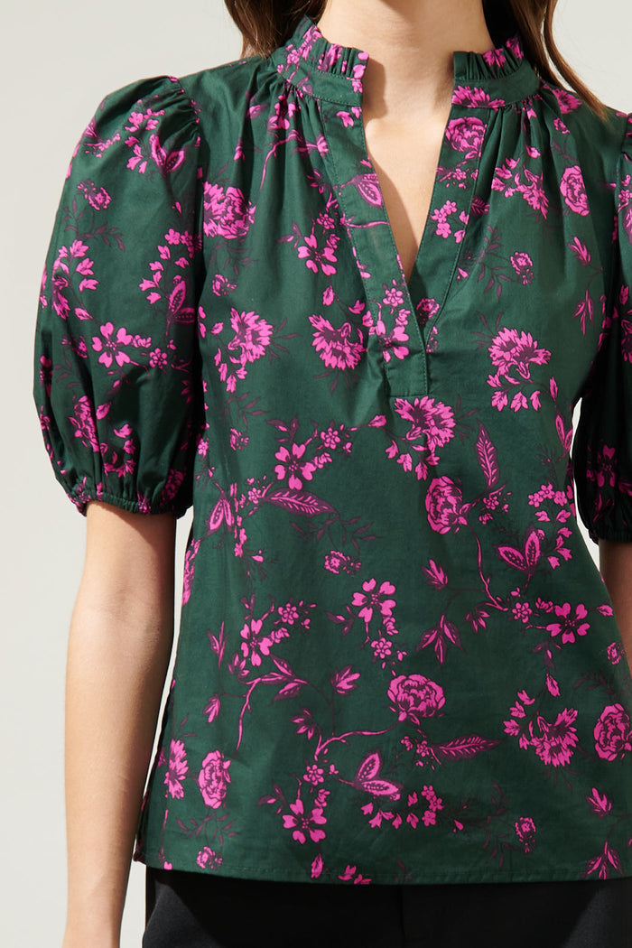 Close to You Split Neck Top