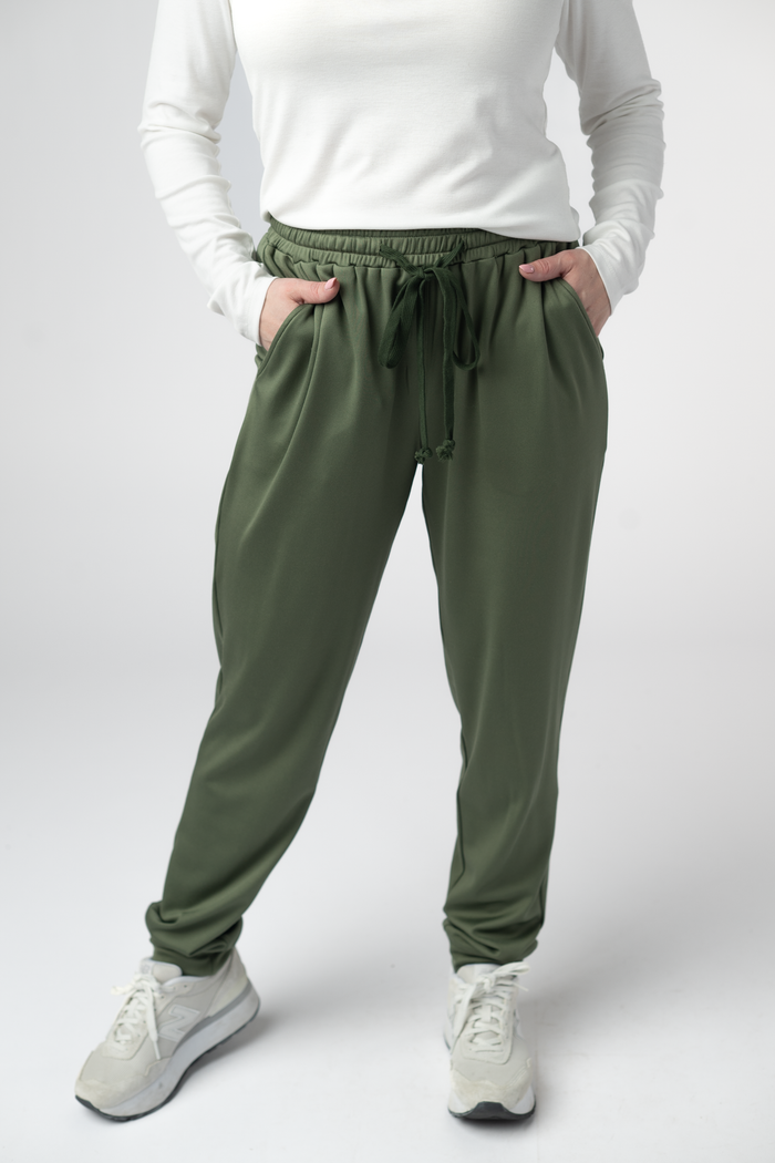 Cloud Joggers - Olive by Michelle Mae