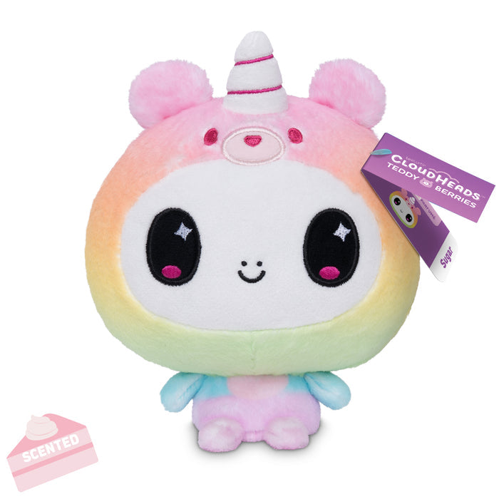 Cloudheads: 5" Cake-Scented Unicorn (Sugar) with a hangtag
