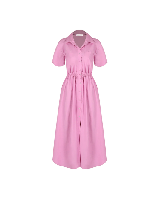 COMET SHIRT DRESS ORCHID