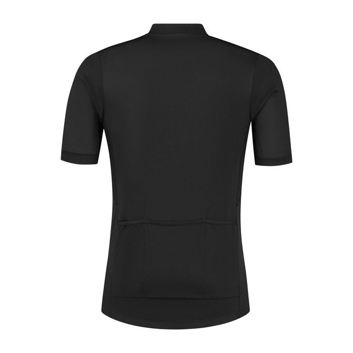 Rogelli Core fietsshirt korte mouwen kinderen zwart achterkant.