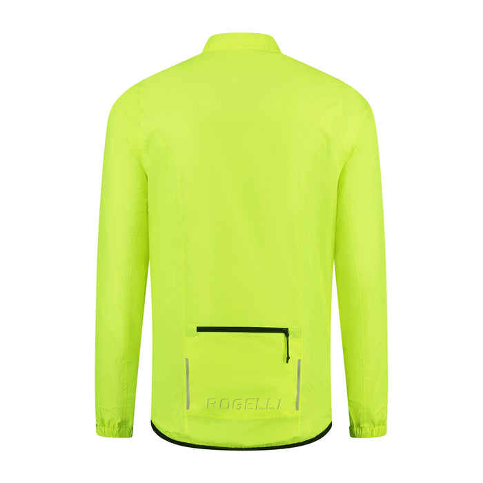 Core Regenjack Kids - Neon Geel