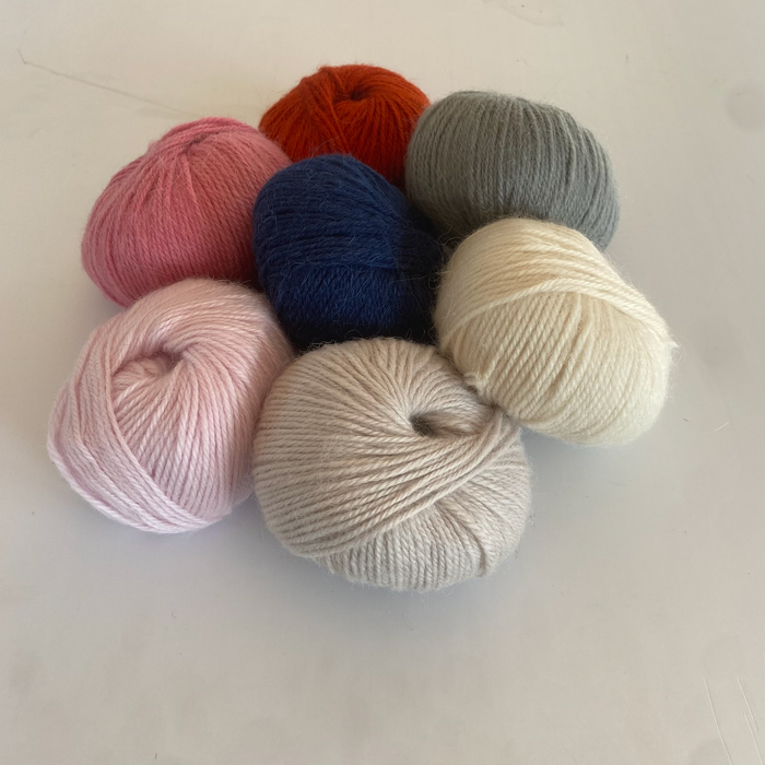 Crucci - Aella Alpaca + Merino 8Ply 50gm Wool