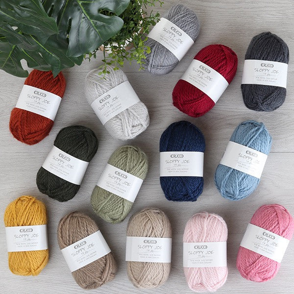 Crucci - Sloppy Joe 14ply Wool Mohair Yarn (CRUCCIJOE)