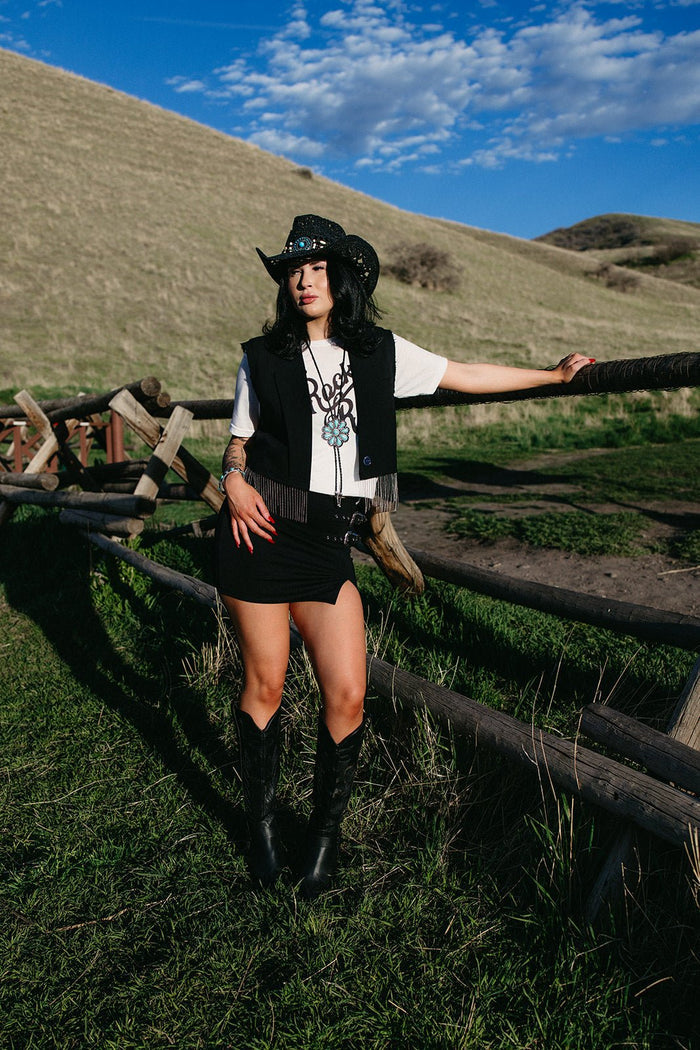 Dark Horse Mini Skirt