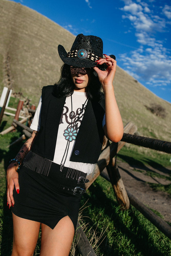 Dark Horse Mini Skirt