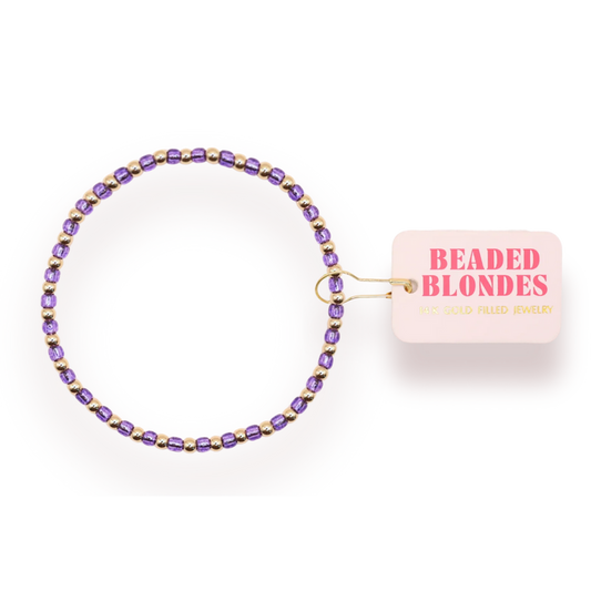 Demi in Dark Purple Bracelet
