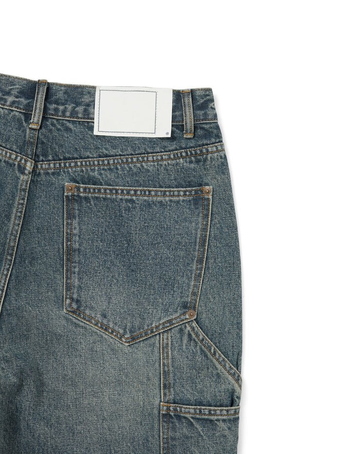 Denim Double Knee Pant