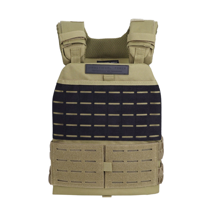 Directional Force Centurion Weight Vest - Black & Tan