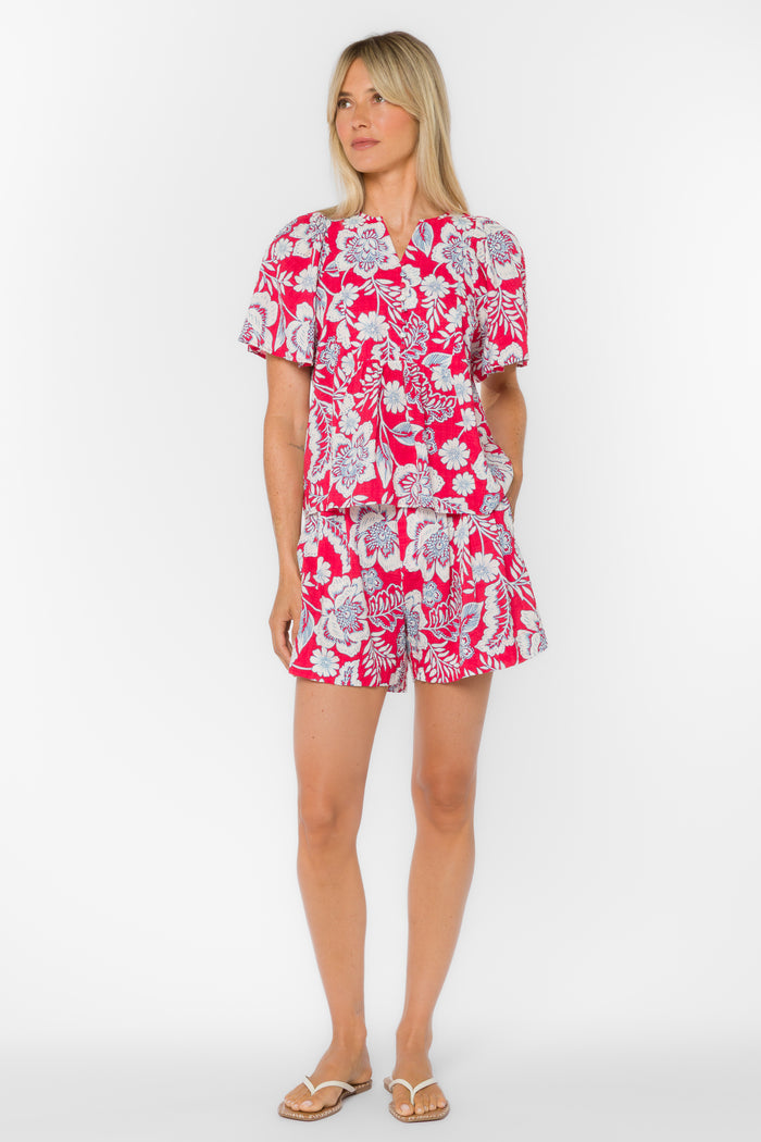 Donald Floral Shorts - Shorts - Velvet Heart Clothing