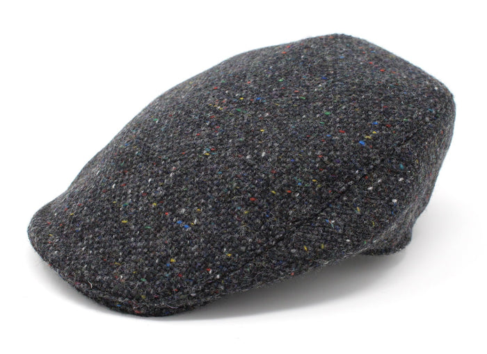 Dark Grey Charcoal Fleck Salt and Pepper - Irish Tweed / Small