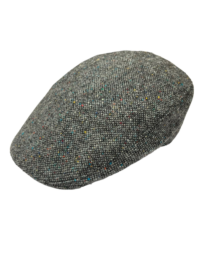 Light Grey Salt and Pepper with Colorful Flecks - Irish Tweed / Small