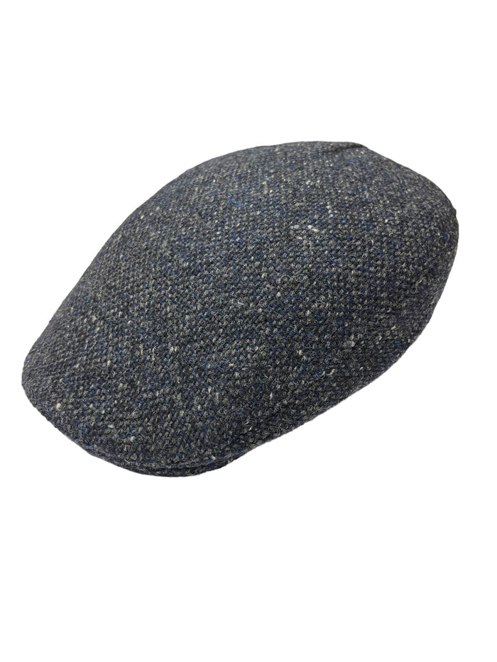 Slate Blue with White and Light Blue Flecks - Irish Tweed / Small