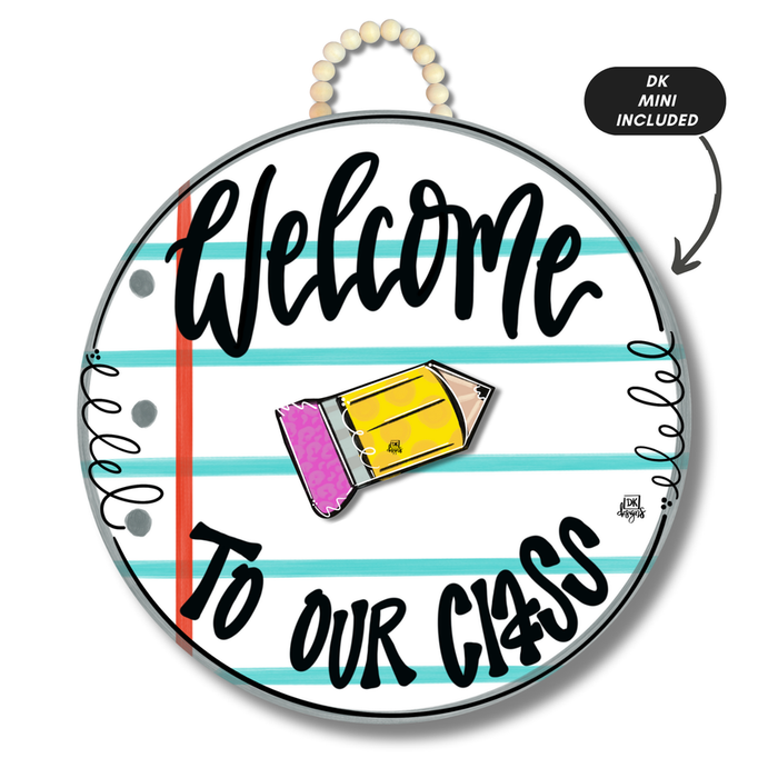 Door Hanger w/ room for mini