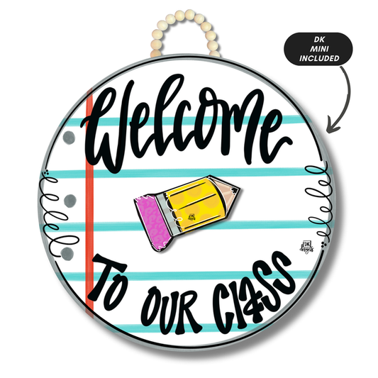 Door Hanger w/ room for mini