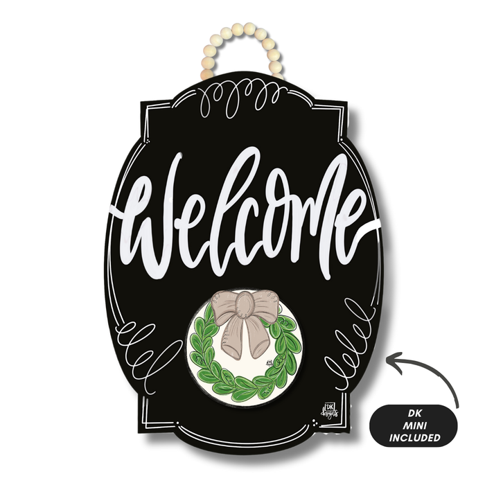 Door Hanger w/ room for mini
