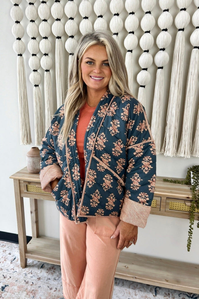 Dorthy Quilted Jacket Lux Collection - FINAL SALE