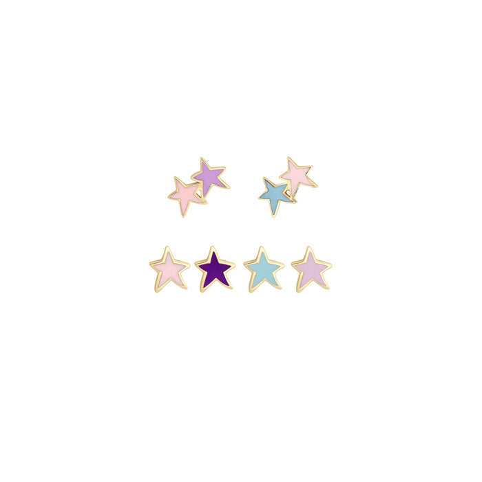 Earrings Lollipop Star 1 pc