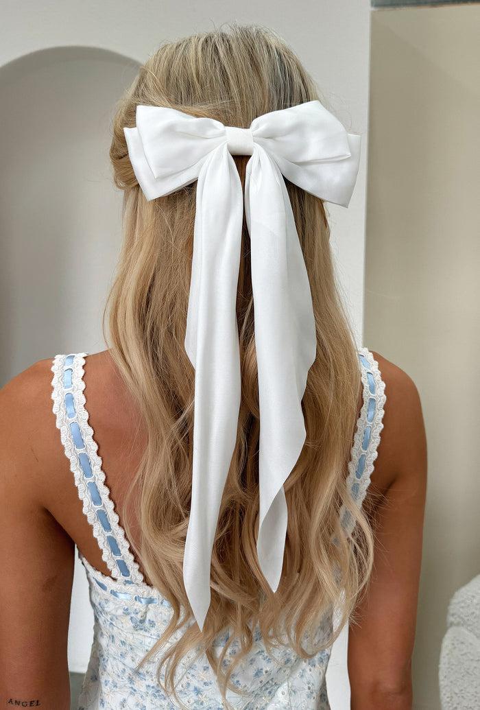 Elara Bow - White