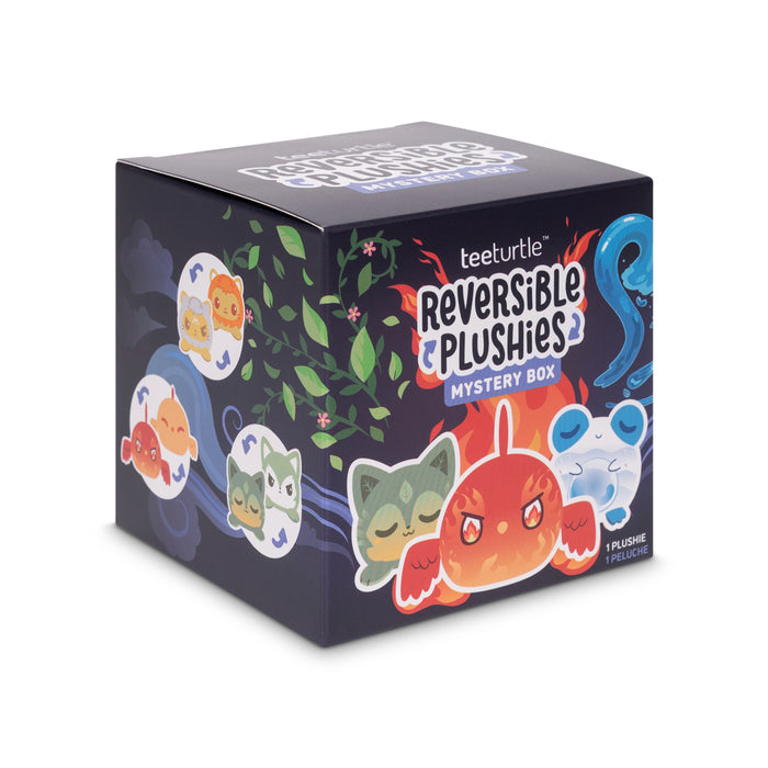 Elements Reversible Plushie Mystery Box box facing forward