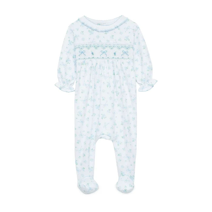Eloise's Classics Smocked Footie — Pima Cotton Baby Footie