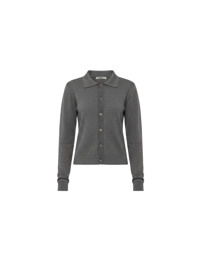 ESME POLO SHIRT CHARCOAL