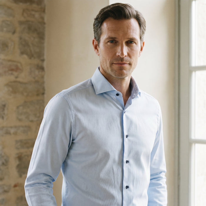 Essential Dress Casual Shirt, worn — Emanuel Berg