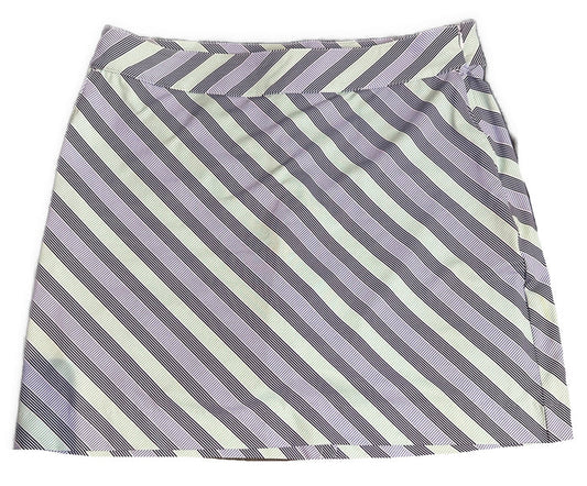 Fairway & Green Women's Purple, Black & Green Print Golf Skort Size 10
