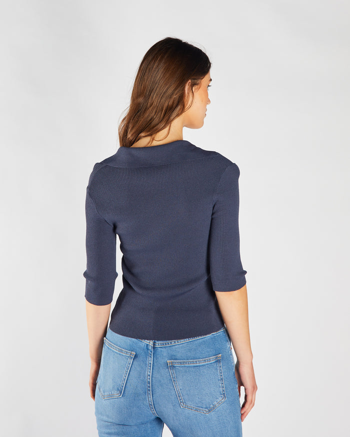 Floretta Knit Blue Nights