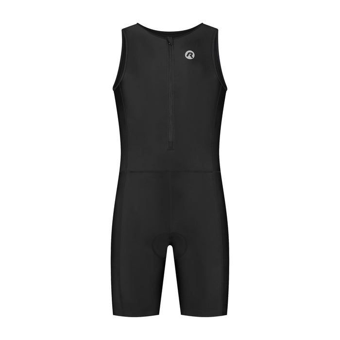 Rogelli Florida triathlonpak zonder mouwen zwart voorkant.