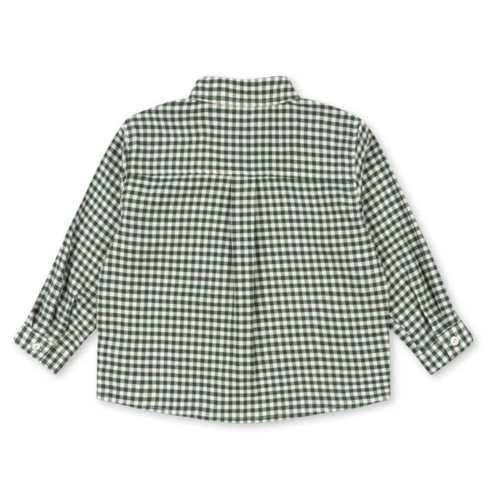 Foret LS Shirt Green Check