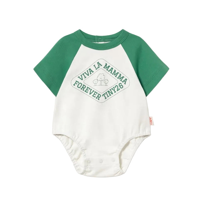 TINYCOTTONS Forever Tiny Graphic Body Off White available at smol