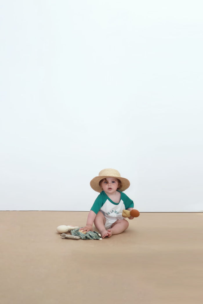 TINYCOTTONS Forever Tiny Graphic Body Off White available at smol